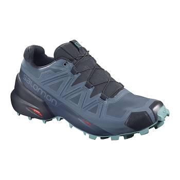 Salomon Női SPEEDCROSS 5 GORE TEX Terepfutó Cipő Sötétkék